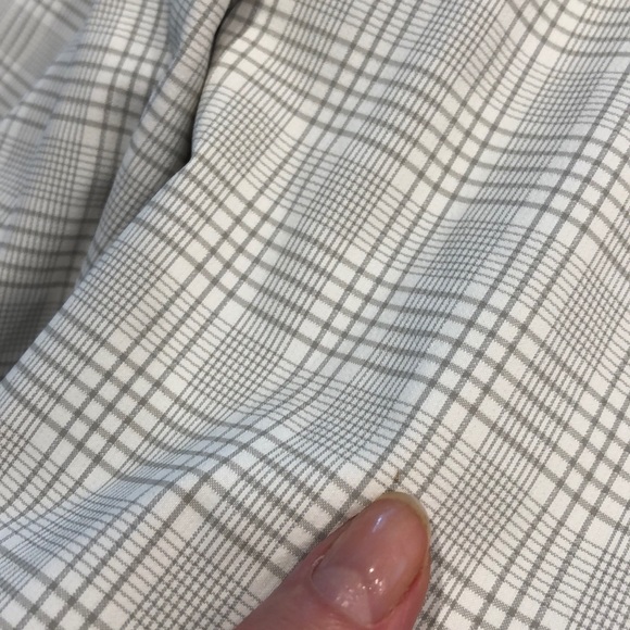 Pebble Beach Performance Shorts Mens 36 Gray White - Picture 15 of 17